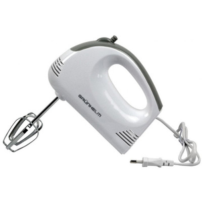 Міксер 200Вт сірий Grunhelm GRM610 2 вінчики 2 гачки гарантія 1 рік