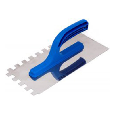 Гладилка з нерж, сталі 270мм*130мм зуб 8*8мм ПОЛАКС/ 100-099 /ящ 24шт