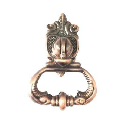 Ручка меблева з кольцом RO9АС коричневий /уп.100шт