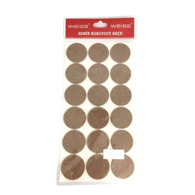 Войлок фетрова самоклейка коло YL35 /уп.18шт