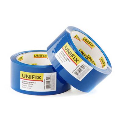 Скотч 45мм*200м (UNIFIX) синій /6шт./ 72 шт.