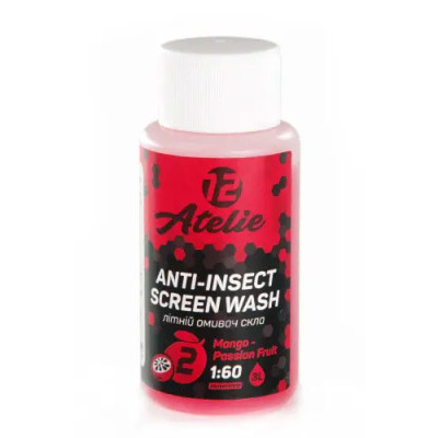 Омивач скла літній концентрат з ароматом Манго-Маракуйя 50мл (12 Atelie)