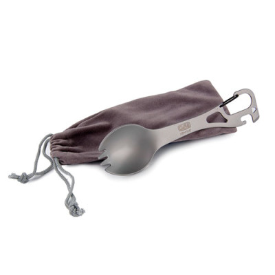 Мультитул туристичний Ложка - Виделка 5 в1 Сила