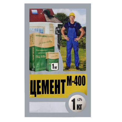 .Цемент М-400 1кг /20шт BUD EFFEKT