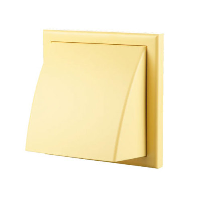 Гратка (решітка вентиляційна) 185мм*185мм МВ 152 ВК Бежевий