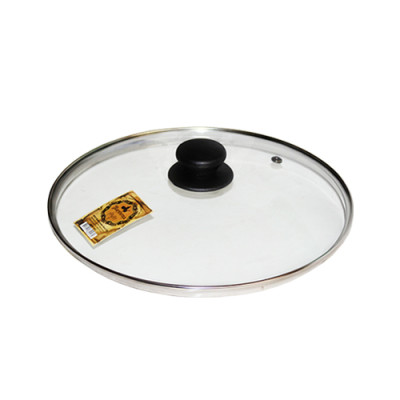 Кришка d=20см термоскло з паровипускачем Maysternia/42шт в ящ