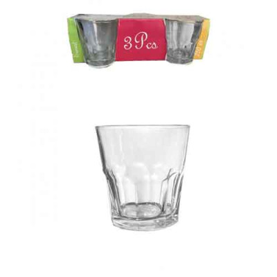 Набір склянок для соку 3шт 250мл Корунд Турк/0250-PLN