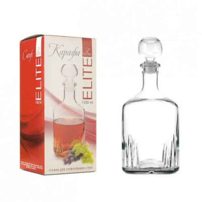 Графін скл. 1.5л. для горілки 