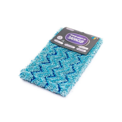 Запаска для натирача (полотера) 37*13см мікрофібра Максус Плюс/S-01