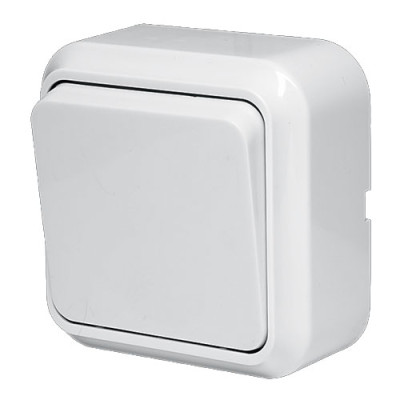 Вимикач 1-й зовнішній LIDER 875 / 12шт