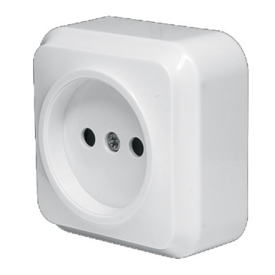 Розетка 1-я зовнішня LIDER 885 /785 / 12шт