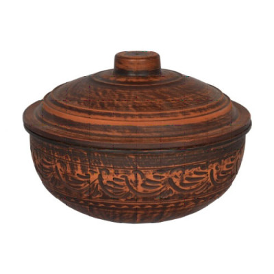 Жаровня (глина) 2,5л середня (індів.коробка)/уп.8шт Жаровня (глина) 2,5л середня (індів.коробка)/уп.8шт