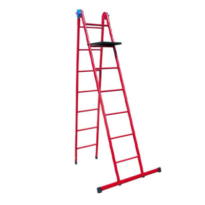 Драбина металева ТЕХНОЛОГ 2-х стороння 7 сходинок 1,88м
