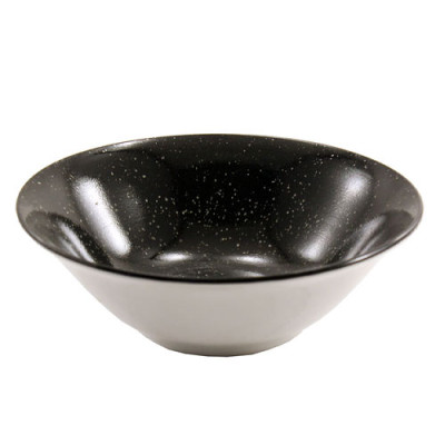 Миска керам 175мм глибока Чорний граніт /уп. 6шт