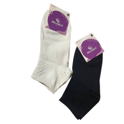 Шкарпетки (№146) середні без малюнка 102/2 чол(41-45) Мікс уп.12шт