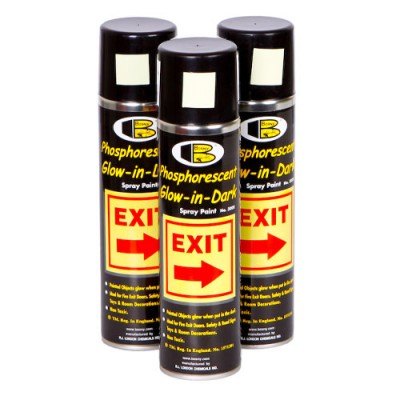 Аерозоль фарба BOSNY 801/6 фосфор 3000 400мл уп 12шт