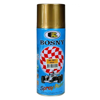 Аерозоль фарба BOSNY 306/351 металік золотистий 400мл уп 12шт