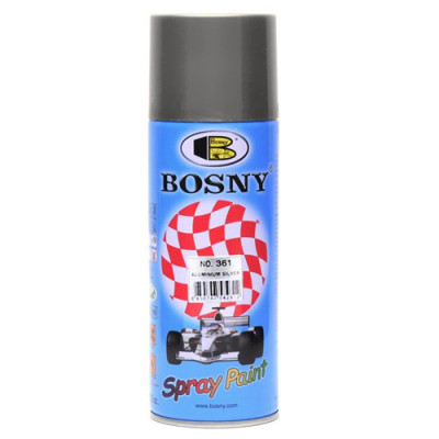 Аерозоль фарба BOSNY 308/361  металік сріблястий 400мл уп 12шт