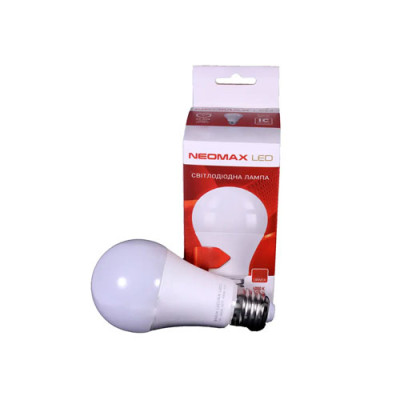 Лампа світлодіодна NEOMAX NX20L 20Вт 4500К Е27  /ящ 50шт/гарантія 2 роки
