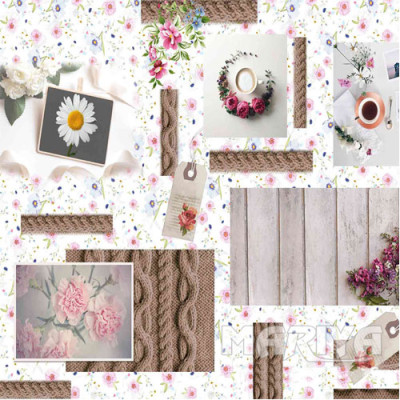 Клейонка 067А ПВХ 1.40х20м MIRELLA