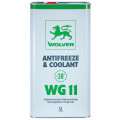 Тосол WOLVER Antifreeze COOLANT (WG11 зелений) 5л каністра /уп.4шт