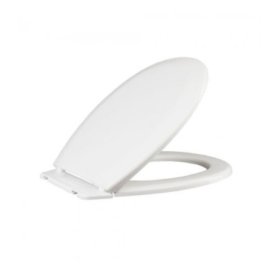 Сидіння для унітазу СУ-4 з планкою з пластиковим кріпленням 265мм*417мм*369мм