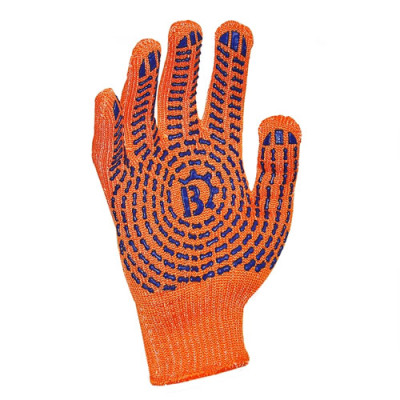 Рукавички бавов. помаранч. (564) 7 клас (10пар в уп.)/ 10 розм. Master Bob