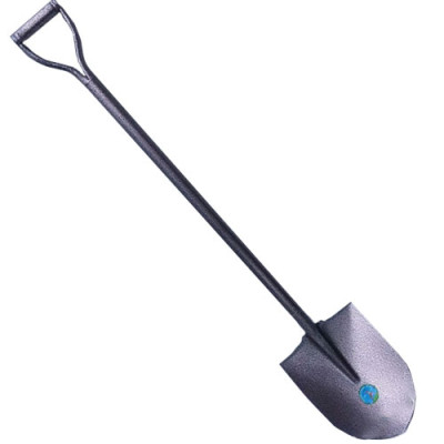 Лопата Американка метал. держак(рельсова сталь) молоткове покриття/ уп 12шт