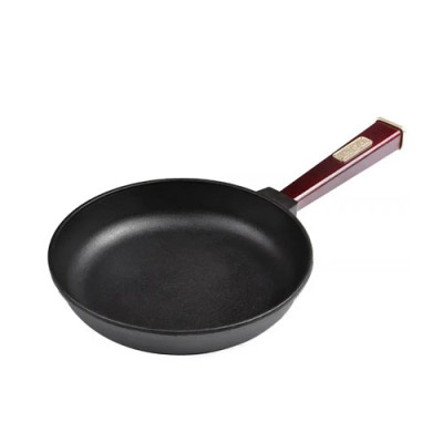 Сковорода чавун лита 260*495мм з ручкою 