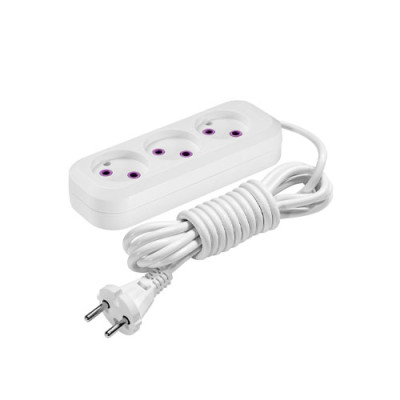 Подовжувач 3г 5м (16А) PROXIMA /315/уп.12шт