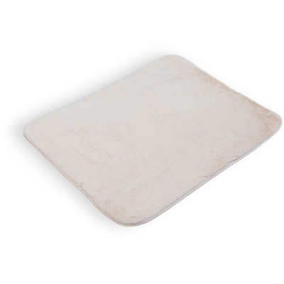 Килимок підлоговий з еко-хутра Dariana 50*60см Moon айворі