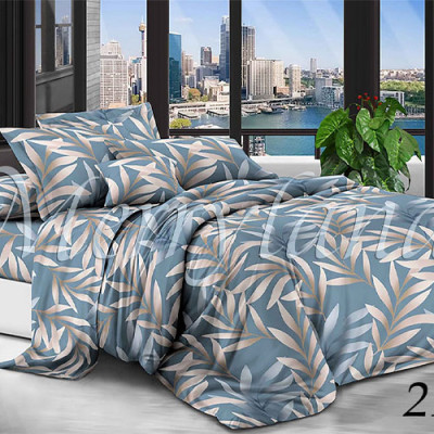 К-т пост. білизни двоспальне /2195 бязь MERRYLAND BRONZE(пр.180*215, под. 180*215 нав.70*70*2)