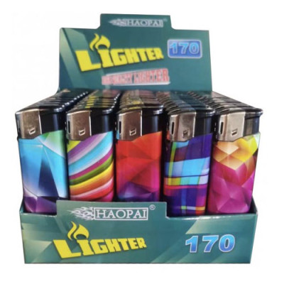 Запальничка п`єзо-елемент МІКС кольорова /НР170