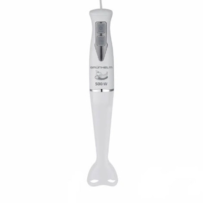 Блендер 500Вт EBS-501P Grunhelm занурювальний 2швид. стакан венчик пласт насадка гарантія 1 рік Блендер 500Вт EBS-501P Grunhelm занурювальний 2швид. стакан венчик пласт насадка гарантія 1 рік
