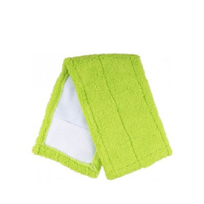 Насадка змінна для швабри мікрофібра зелена 42см