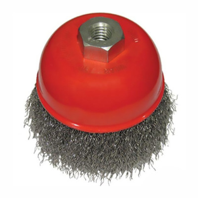Щітка торцева з рифленого дроту 75 мм, М14 / для болгар., 