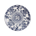 Тарілка керам. 200мм мілка Візерунок /уп. 6шт