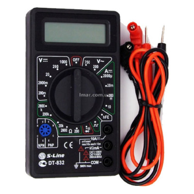 Мультиметр цифровий DT838