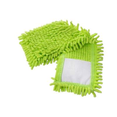 Запаска для натирача (полотера) 1000пальців(EF-1000-G) зелена 37*12см