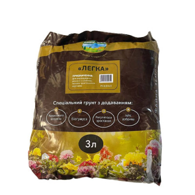 Субстрат торфяний легкий  3л 