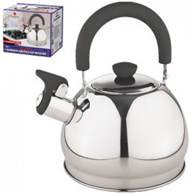 Чайник нерж. 1,5л SS, одинарне дно, МН-4883 (12шт)