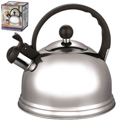 Чайник нерж. 2,5л SS, подвійне дно, МН-0310 (12шт)