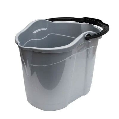 Відро МОП 14 л овальне металік 