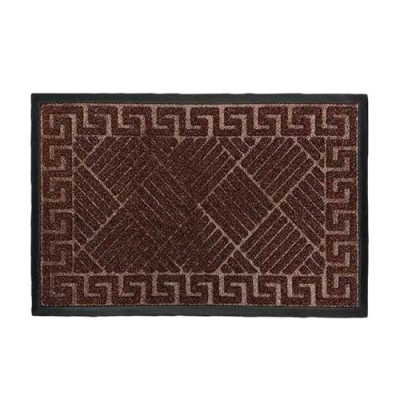Килимок придверний текстильний Dariana Grass 80*120 коричневий