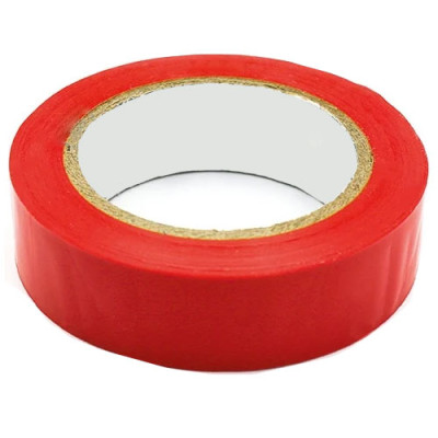 Ізолента ЗМ червона (10шт-уп) ящ 25 уп