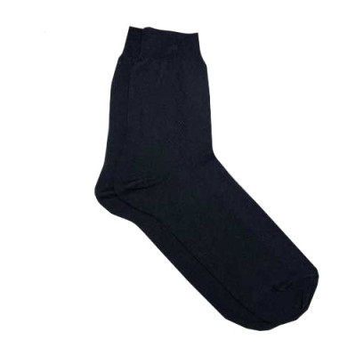 Шкарпетки (№259) висока резинка без малюнка L101В чол (41-45) Чорні уп.12шт