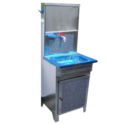 Рукомийник вуличний оцинкований 10л 500*500*1400мм Мойдодир