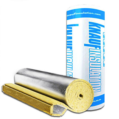 Вата рулон KNAUF Insulation LMF AluR35 20 20мм*100мм*1000мм 10кв.м щільність 35кг м3 фольгована