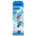 Кабель micro USB Gerlax D7VВ 3A силіконовий білий 1м