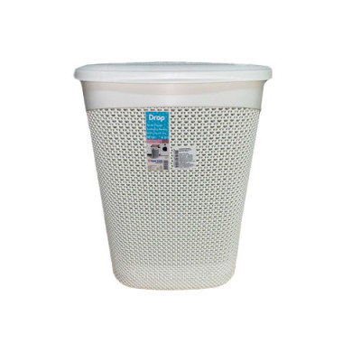 Кошик для білизни 52л (450*370*570мм) Кремовий DROP DESIGN